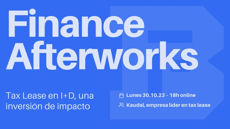 FerranTeixes's tweet photo. A la @befinanceschool us volem explicar que és el Tax Lease de la mà de @kaudaltech
Connecta't aquest dilluns a les 18:30.
https://t.co/skvYriZuGd https://t.co/NZHw2nUgam