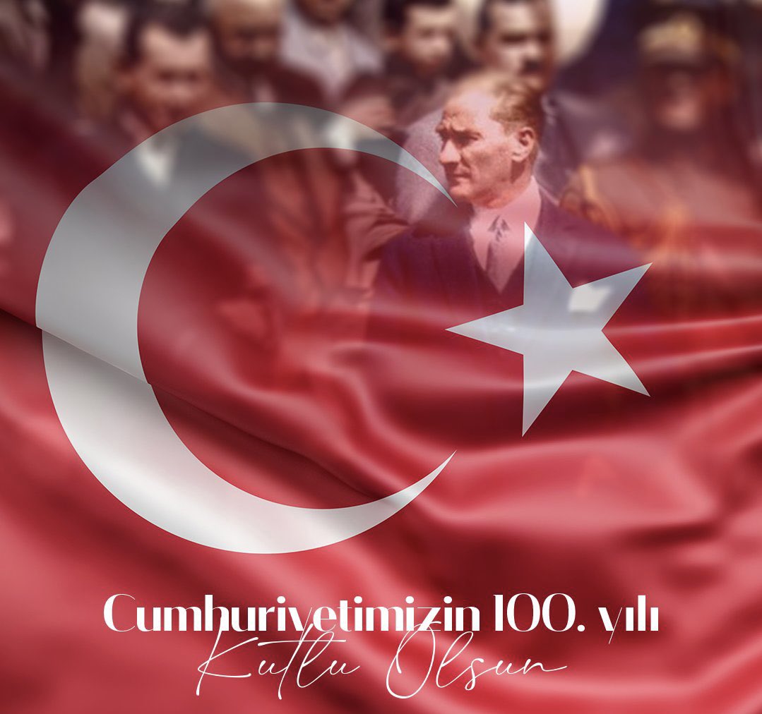 hsynkrky06's tweet photo. Cumhuriyetimizin 100. Yılı Kutlu olsun. https://t.co/aENSoL258L