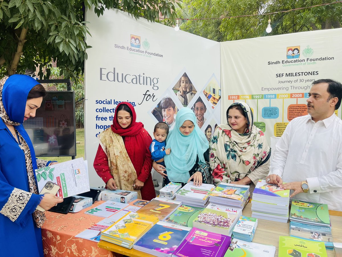 Sindh Education Foundation tweet media