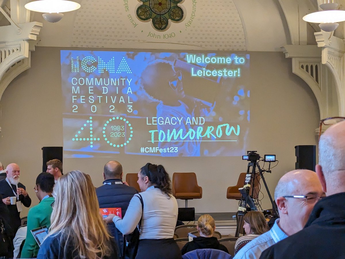 barcles2's tweet photo. So good to be at #CMFest in Leicester. Looking forward to an engaging day π» https://t.co/Mwtet2C8vI