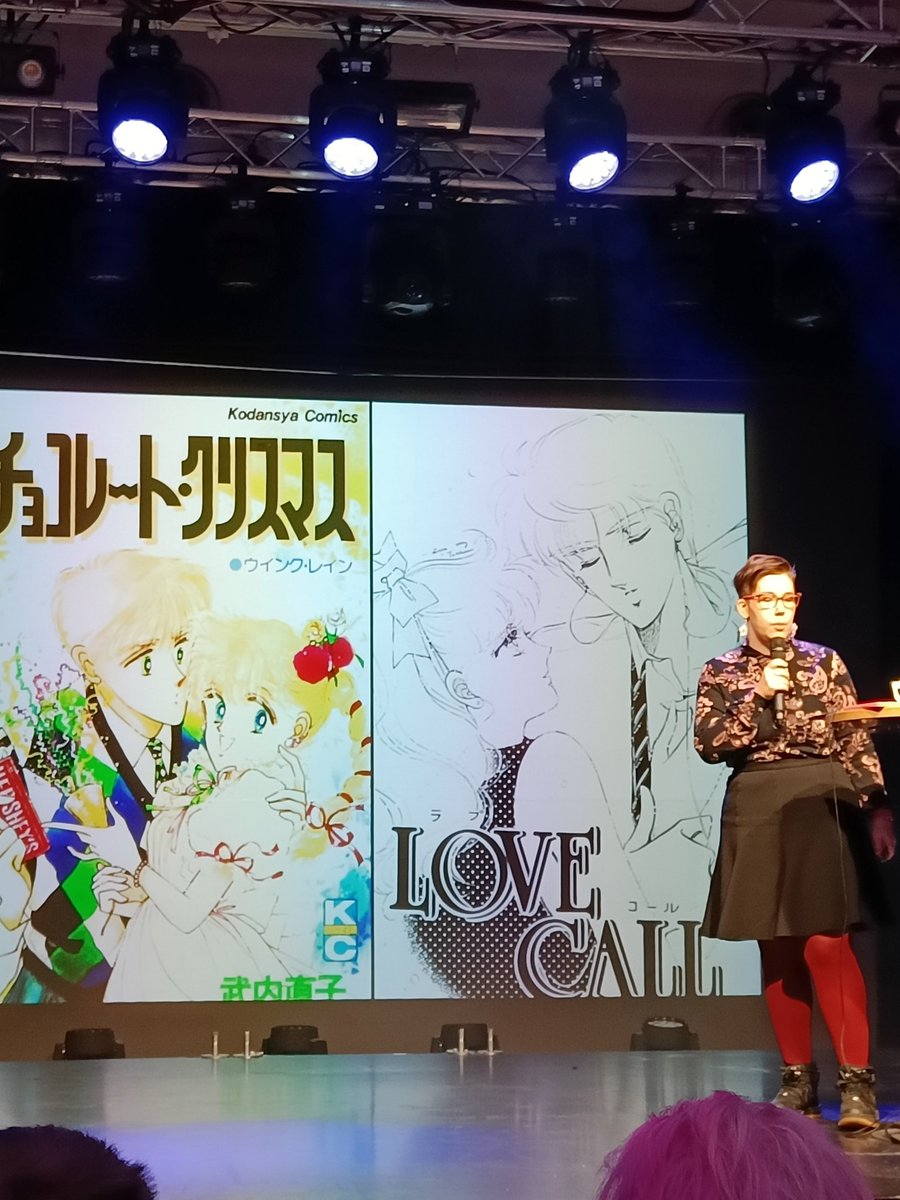 nits_afureko's tweet photo. Torisohva kertoi Takeuchi Naokosta Sailor Moonin ulkopuolella! Kiintoisaa oli myös kuulla, että Sailor Moonia tehtiin melko lailla yhteisesti ja yhtä aikaa animen kanssa. #desutalks #prinsessanaoko https://t.co/bn0Hcy7le7