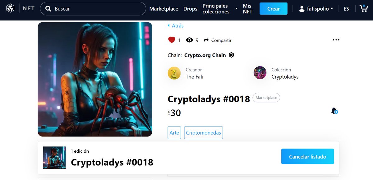 TheFafiCRO's tweet photo. This Cryptoladys is looking for its new owner...!!!π«‘π©βπ¦°π·οΈπΈοΈ
1/1 EDITION!!ππ
Link in my profile available now!!ππ«π
#CROFam #cryptocomnft #Cryptocom #CryptoCommunity #NFTs #Cryptoladys https://t.co/qQNSG1GQq5
