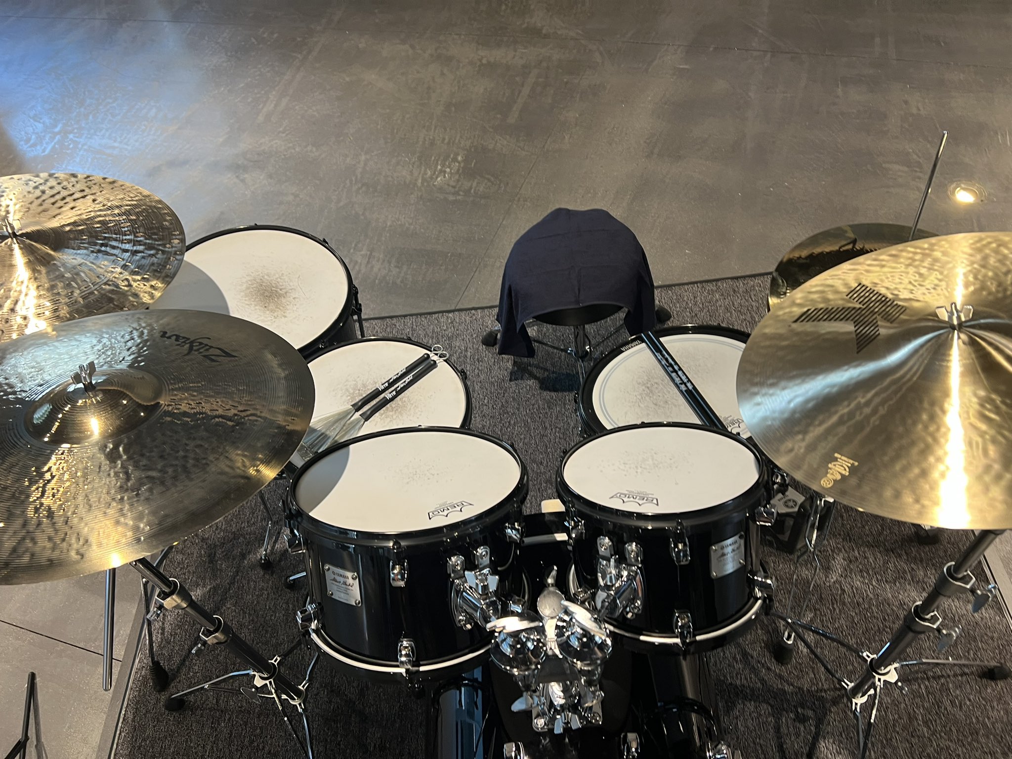 日本製 USED]Yamaha Steve Gadd シグネチャースネアドラム