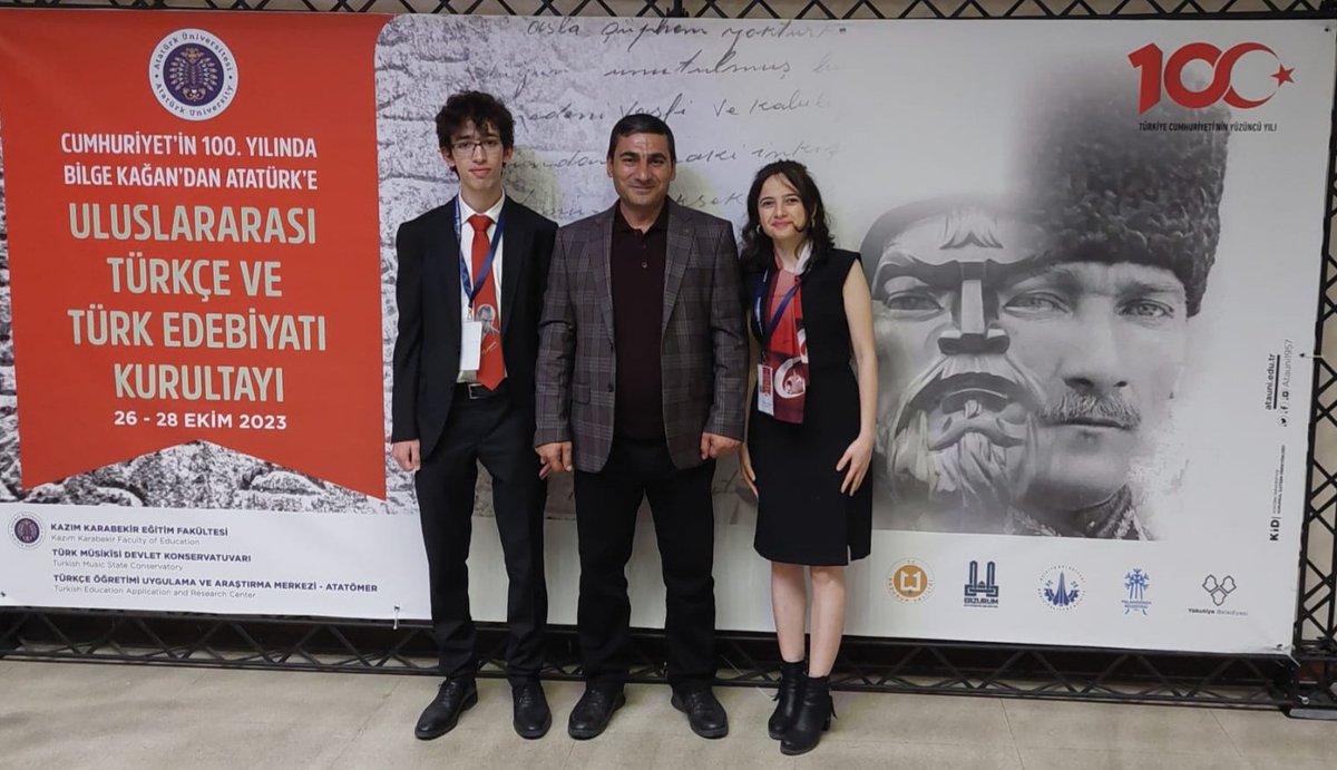 Senin bize "Bu neticeyi, Türk gençliğine emanet ediyorum" diyerek bıraktığın cumhuriyeti
Biz de "Varlığım Türk varlığına armağan olsun" diyerek yaşatmaya devam ediyoruz Atam.
 
#Yaşasıncumhuriyet
#100.Yılımızkutluolsun
