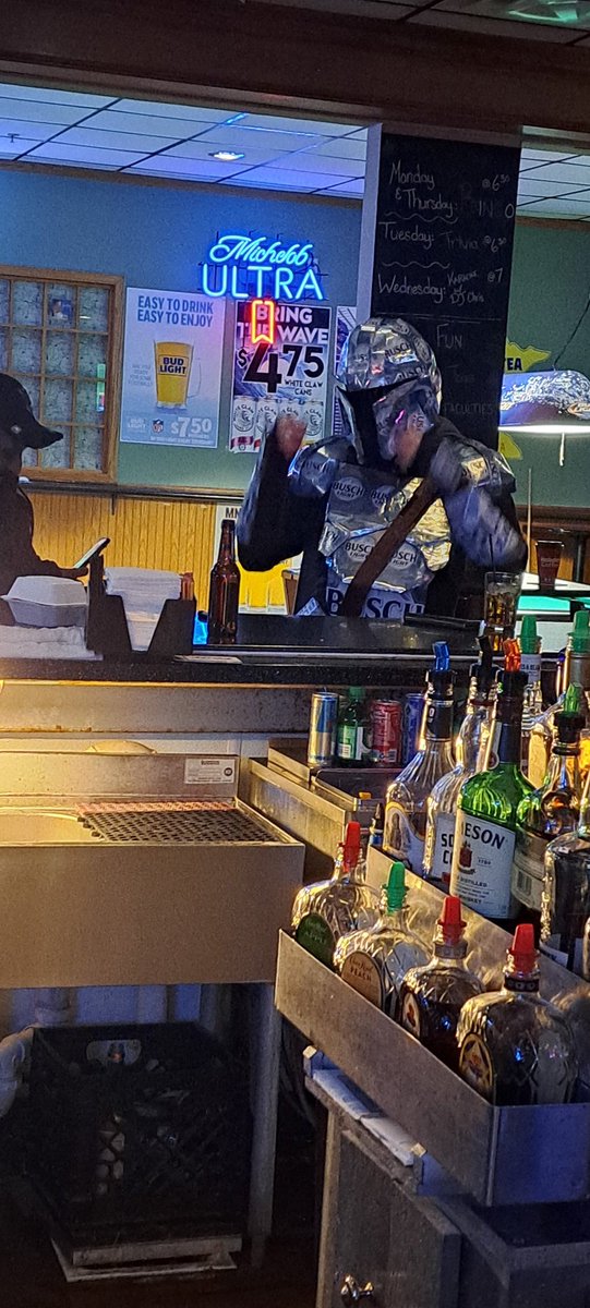 NeonVacation's tweet image. #CanDalorian #buschlight
