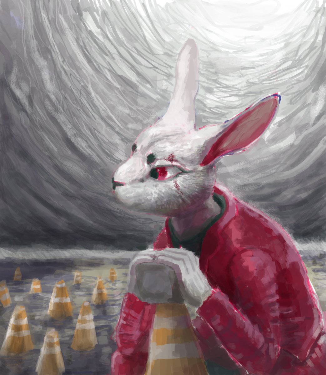 XantRey's tweet photo. Quick drawing :D

I usually don't like drawing bunnies but i like how this one looks.

#furryart #furryartwork #furrybunny #furry #digitalart https://t.co/QnmlpTYK9G