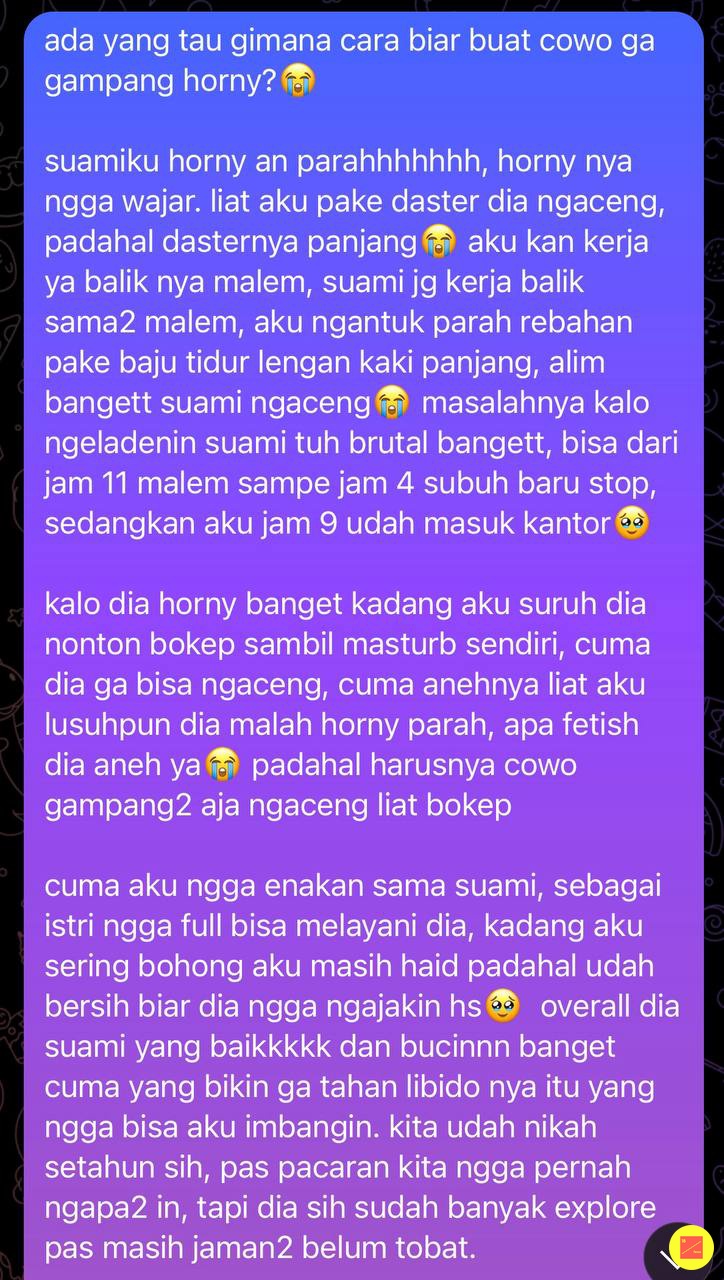 18FESSS on X: 18! cape banget nurutin nafsu nya buat hs😭 tapi….  t.coz14xiiDEMi  X