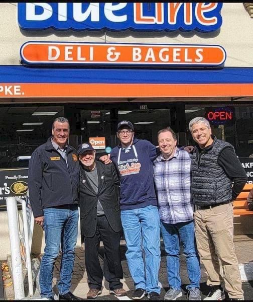 Jason Saltsberg (@jasonsaltsberg) on Twitter photo What a great day a year ago today <a href="/Bluelinedeli719/">Blue Line Deli & Bagels</a> with <a href="/StanFischler/">Stan Fischler</a>! Continuing to pray for his safety and for all of the people in Israel. What a great day a year ago today <a href="/Bluelinedeli719/">Blue Line Deli & Bagels</a> with <a href="/StanFischler/">Stan Fischler</a>! Continuing to pray for his safety and for all of the people in Israel.