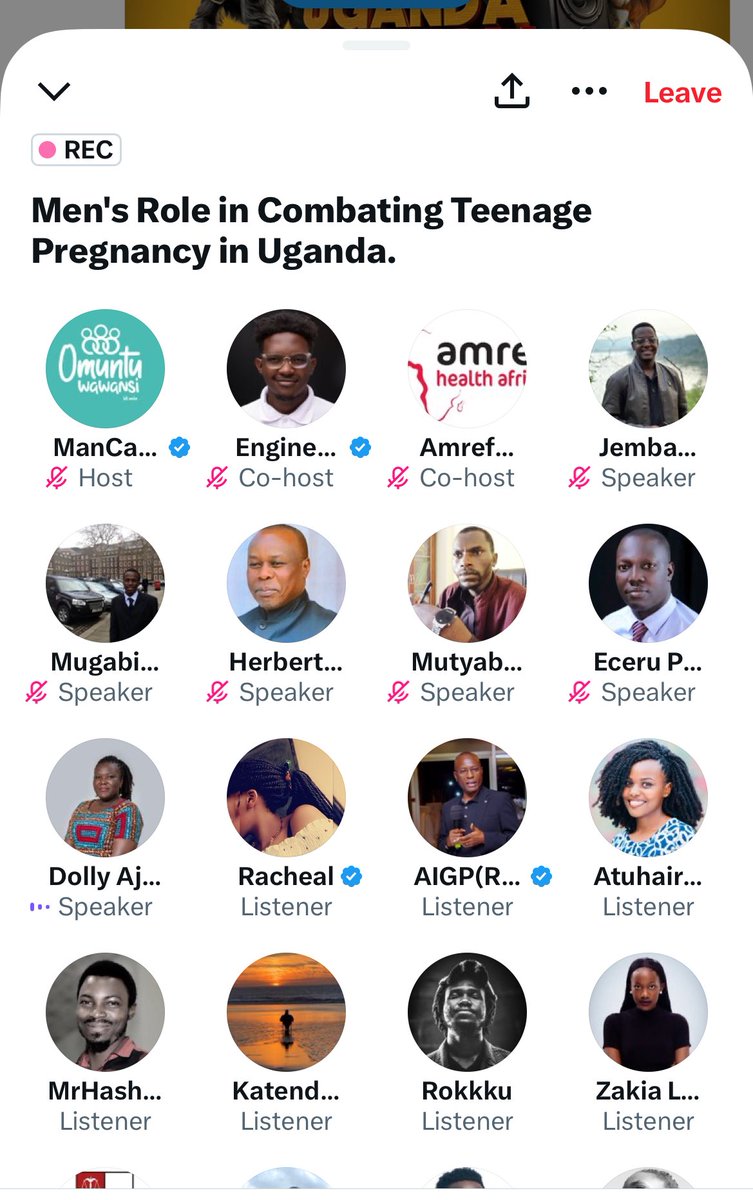 She stresses that the increase in teenage pregnancy affects everyone 
Much as it might seem as if it’s not your concern, it catches up with everyone in the long run, this can come in from of paying taxes to provide for the population 

#ManCaveUG 
#EndTeenagePregnancyUG