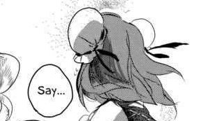 Oh, it's Yukari's shinigami. I wonder what she's been up to.