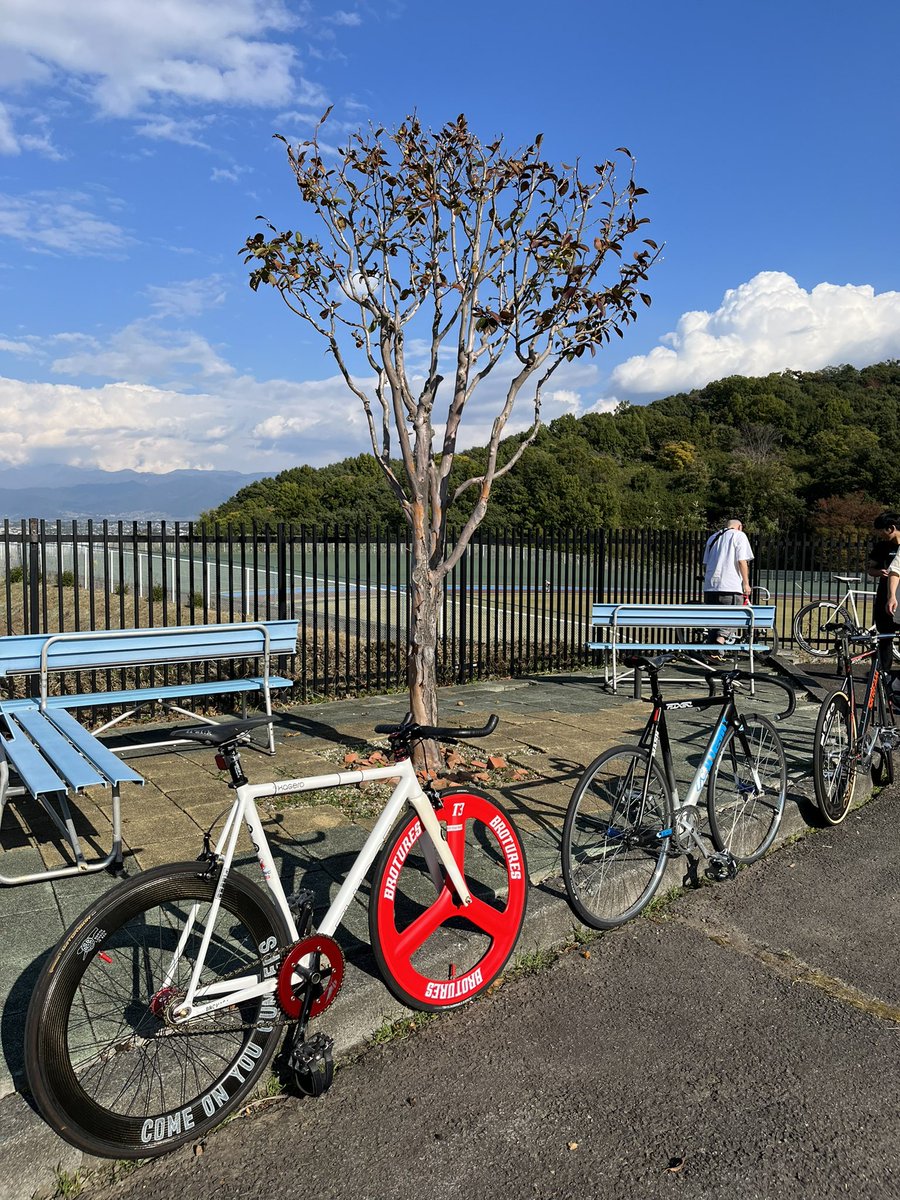 imoto6159's tweet photo. 大自然とピスト
#fixertokyo https://t.co/j0Emyi7Yq4