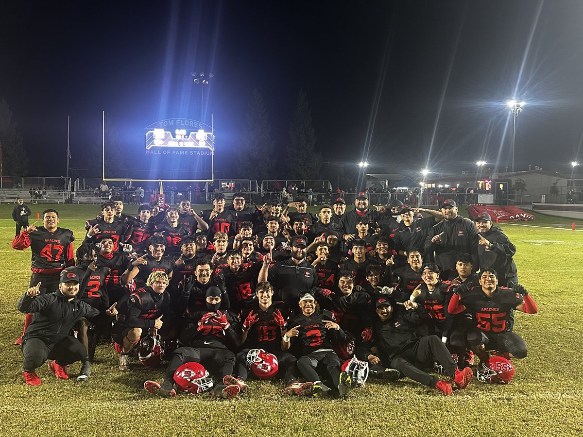CMAC GOES THRU SANGER CALIFORNIA!!!! 5-0 !!!! Go Apaches!!!
