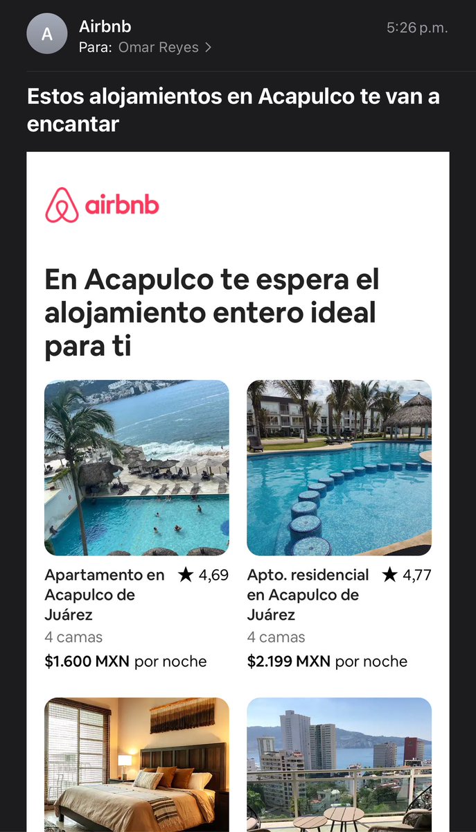 omar_obk's tweet photo. ¿Es neta @airbnb_mx ?
TANTITA MADRE 😡 https://t.co/Y5rD0XH8Eq