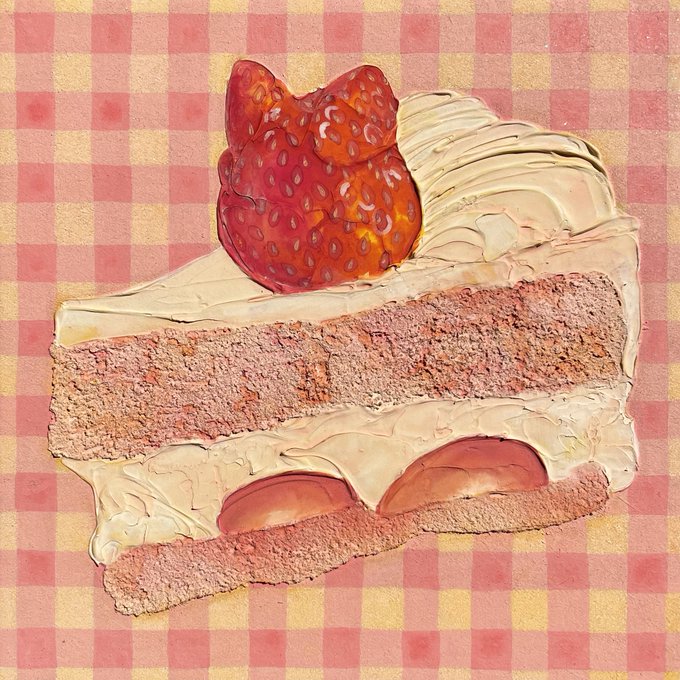 「pastry strawberry shortcake」 illustration images(Latest)