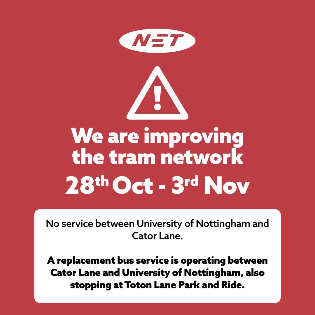 NET Nottingham Tram tweet media