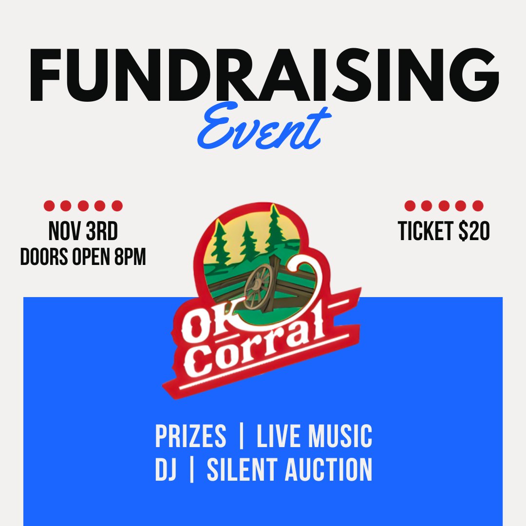 We are less than week away from our exciting Fundraising Event at the OK Corral Cabaret! Are we going to see you there? The doors open at 8pm and tickets are $20. We will have live music and a DJ spinning tunes, awesome prizes and a silent auction. 💙
#dakotafoundation #kelowna