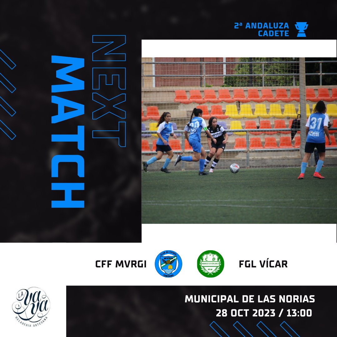 ⚽ Partido La Yaya

➡Nuestro Cadete afronta su 4ª jornada liguera recibiendo al Federico García Lorca Vícar en un encuentro que promete ser de máximo nivel.

#cffemeninomvrgi
#futbolfemenino
#futfem
#EllasTambienJuegan