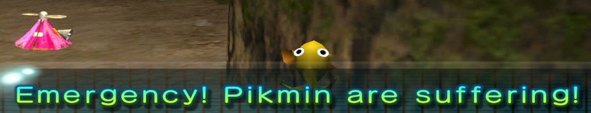 I started playing Pikmin 2.