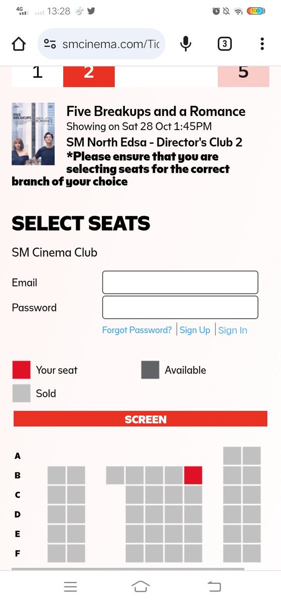 ILY_Faulkerson's tweet photo. Mapamura o mahal ang ticket sold out pa din...

SM North Edsa 1:45pm screening ang mahal ng ticket dito hehehe

@aldenrichards02
#FiveBreakupsAndARomance 
#ALDENRichards 
ALDENx5BAAR SafeHaven https://t.co/N8Yl7nXh5N