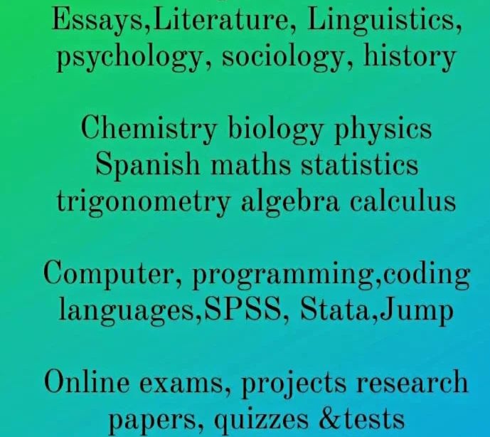 Collegetutor1's tweet image. #lsu23  #pvmau23 #pvmau24 #essaypay #Essaydue #essaywrite #AssignmentHelp #Assignmentdue #Assignments #Nursing #lsu26 #lsu27 #ug23