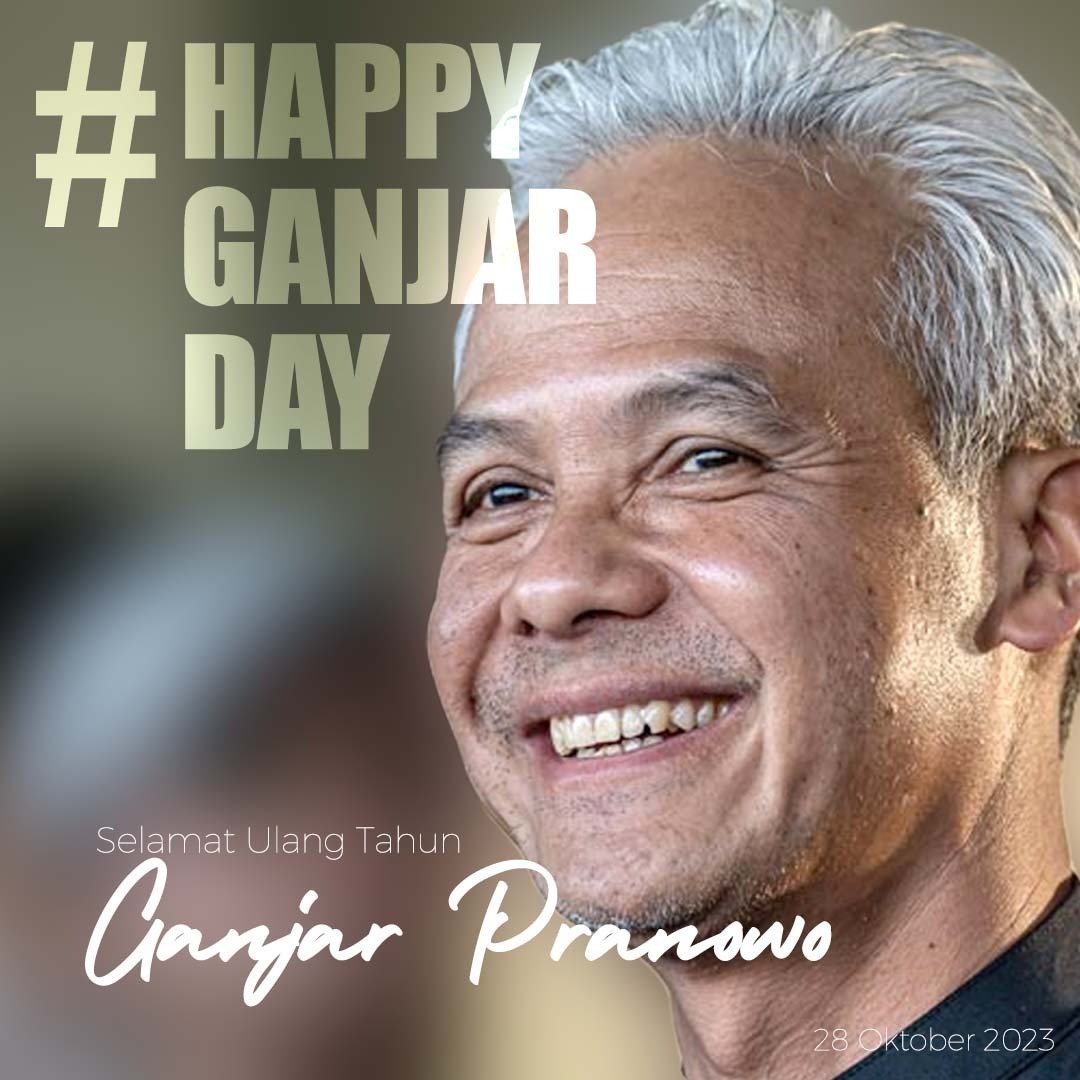 jeeenxie's tweet photo. wahhh Selamat ulang tahun yang ke-55 pak Ganjar😍😍 Semoga makin sukses yahh  #HappyGanjarDay https://t.co/FwTPQlzUxI