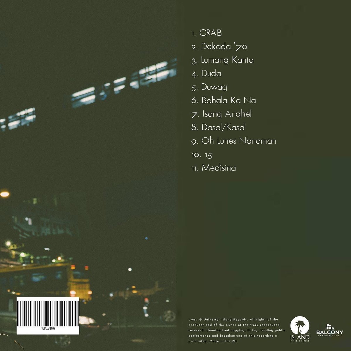 macabey0nce's tweet photo. One year ago today, Zild (@zildbenitez) released his acclaimed third studio album 'Medisina'.

What's your favorite song from the album? https://t.co/ksa9NyTRdi