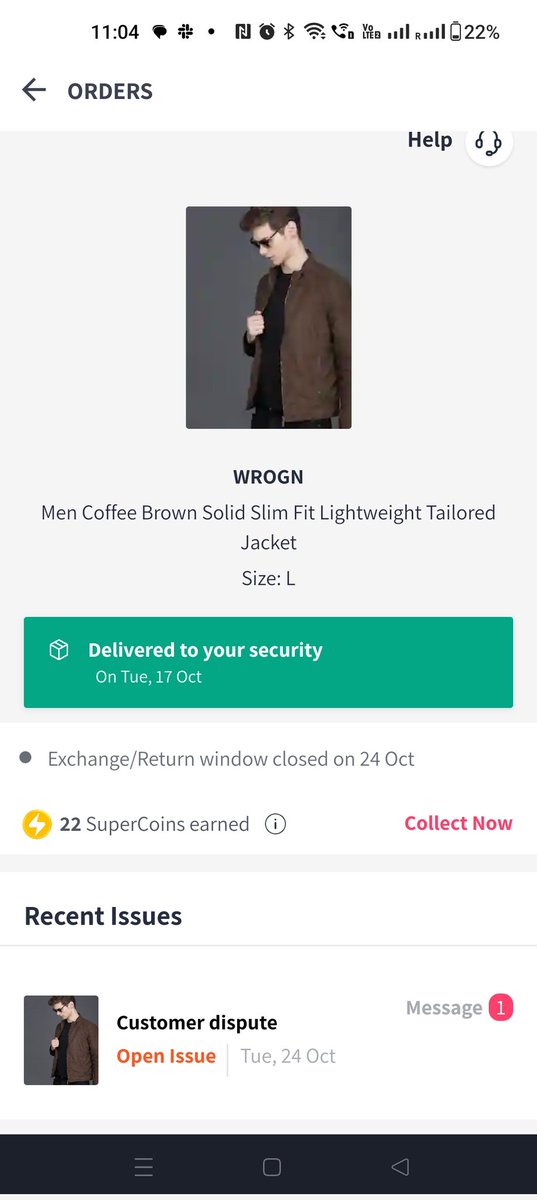PrinceManohar14's tweet photo. @myntra @MyntraSupport what are you guys doing I have no idea. How can you deliver any order without call the receive. I want a justification on this cauz I have not received my order worth of 3k. Do what ever you can do...
Order ID # 1249067 62167964236801 https://t.co/VbmNXuNJf5