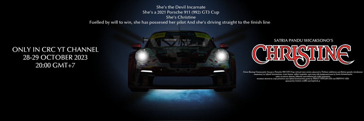 CrocoRacing's tweet photo. "Whoa, whoa. You better watch what you say about my car. She's real sensitive."
#crc #CrocoRacingcommunity #Porsche #Porsche992 #Porschesupercup #GT3 #AssettoCorsa #Onemakeracing #redbullring #styriagp https://t.co/ybdpOdidAL