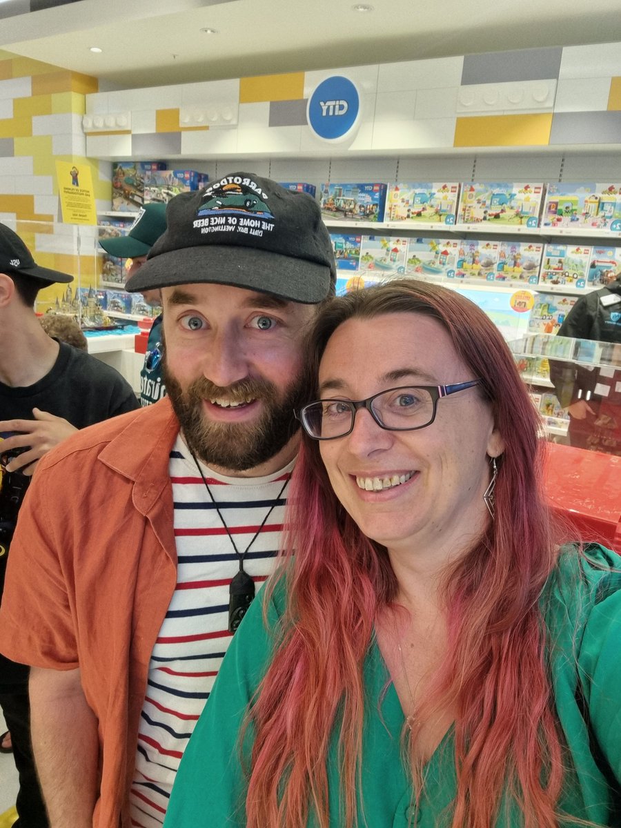 Went to the new #LEGO store in Wellington for opening weekend and it was amazing. The queues were long but I have zero regret. Caught so many Pokemon while waiting! Came home with Xmas lego and a special gift of a very cute lego store. So I guess it's time to build again!