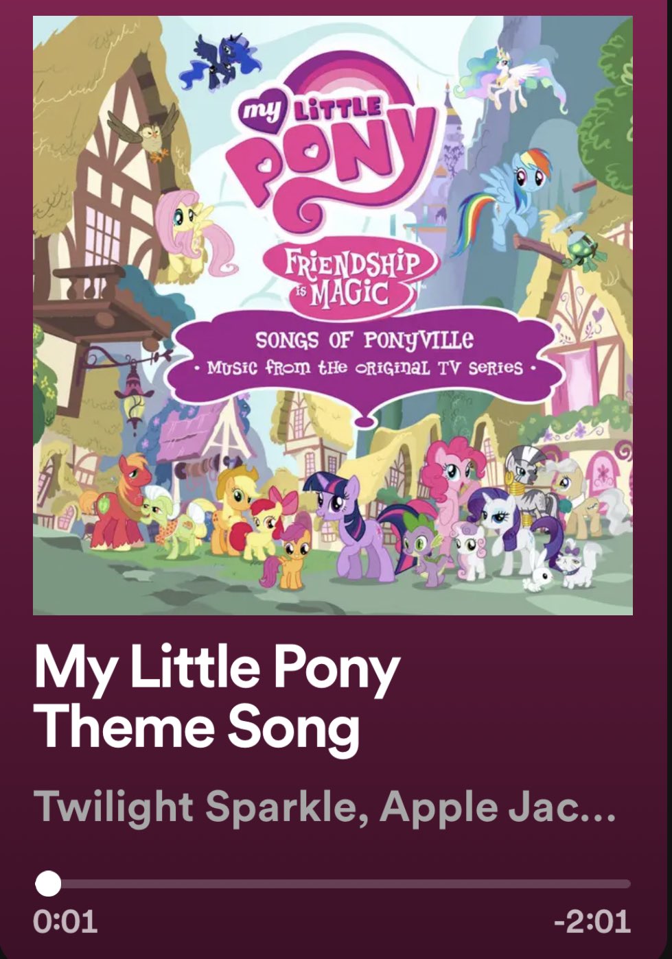 Friendship Is Magic: Songs Of Ponyville (Music From The Original