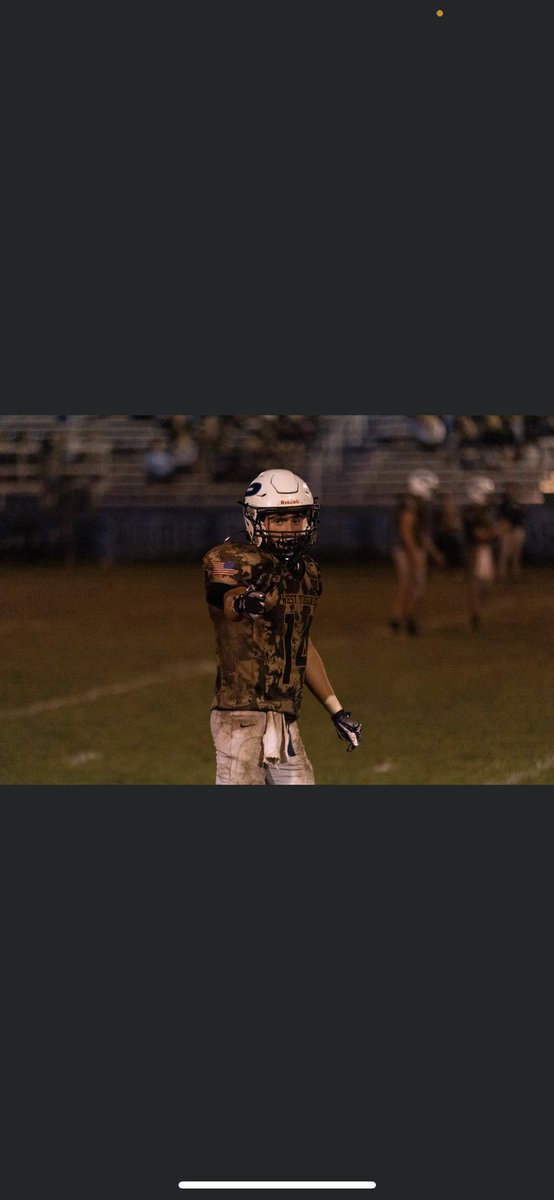 Shout out to my boy <a href="/JosiahKimble14/">Josiah</a>  of Pendleton Co High School who had himself a monster game. In an incredible double overtime brawl Josiah got himself 3TDs including the game-winner against Moorefield High School. Final 61-58.  The young stud was in beast mode. Shine on✨