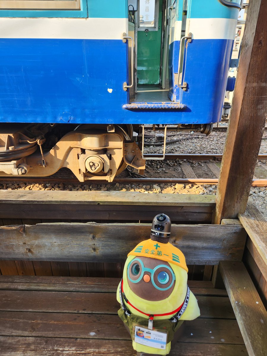 MC2_1182's tweet image. 今日はお休みしている3000系

#銚子電鉄 #Robotfriendly