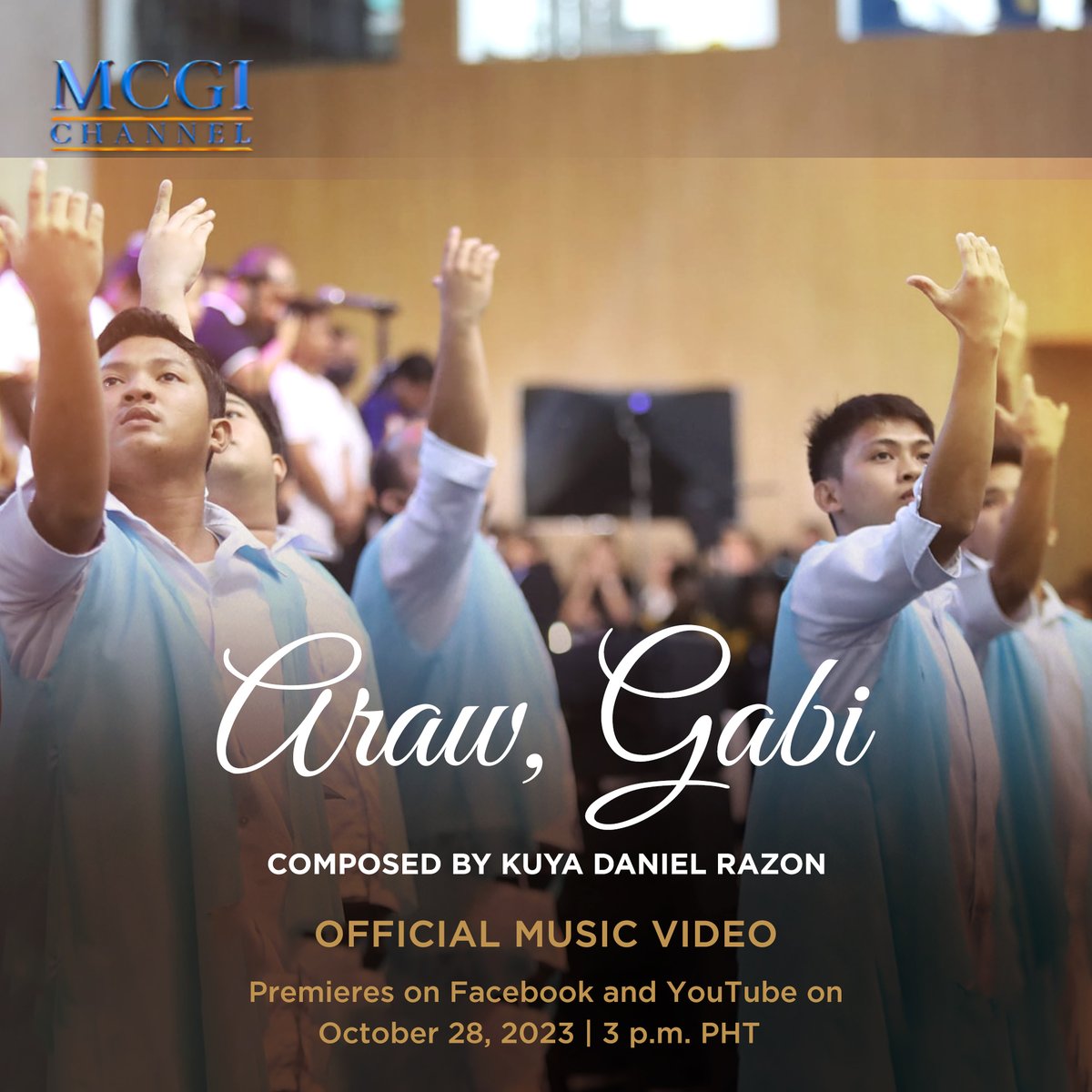 mcgidotorg's tweet photo. 🎶 Araw gabi
Tayo’y manalangin
Buhay kapalaran ihabilin
Ating pangambat mga suliranin
Ilagak ng lahat sa Amang mahabagin 🎶

Get ready to be inspired by this moving piece. As Christians, praying day and night is a must. https://t.co/kbbxsvvcuL