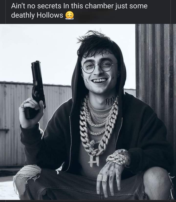 Went from being a prisoner in Azkaban to rocking the sorcerers stone around my neck #bars #SoHae