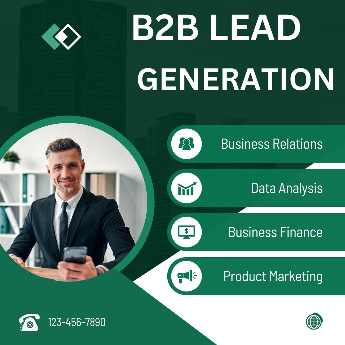 Business growth opportunity Earn More money from your business

 I am here to help you. Are you looking B2b lead generation Expert? I have a lot of experience. I can do it as per your requirements. You can hire me
at fiverr.com/s/xYGprX
 #leadgeneration
#b2b
#generations