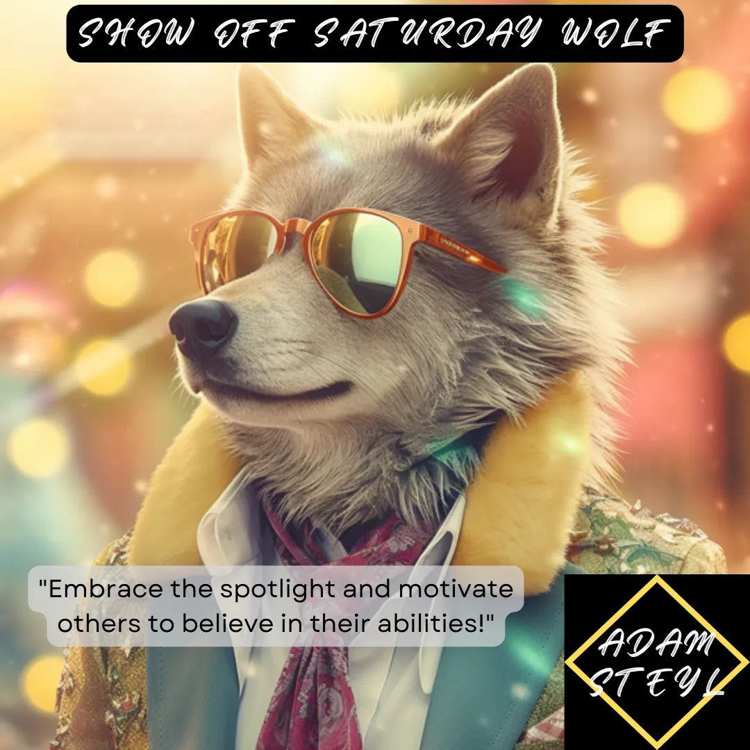 Be proud of your achievements with #showoffsaturdaywolf! 🐺🏅 Tell us, what are your wins this week? #saturdaycelebration #winoftheweek #SaturdayMorning #SaturdayMood #Saturday #SaturdayMotivation #SaturdayVibes