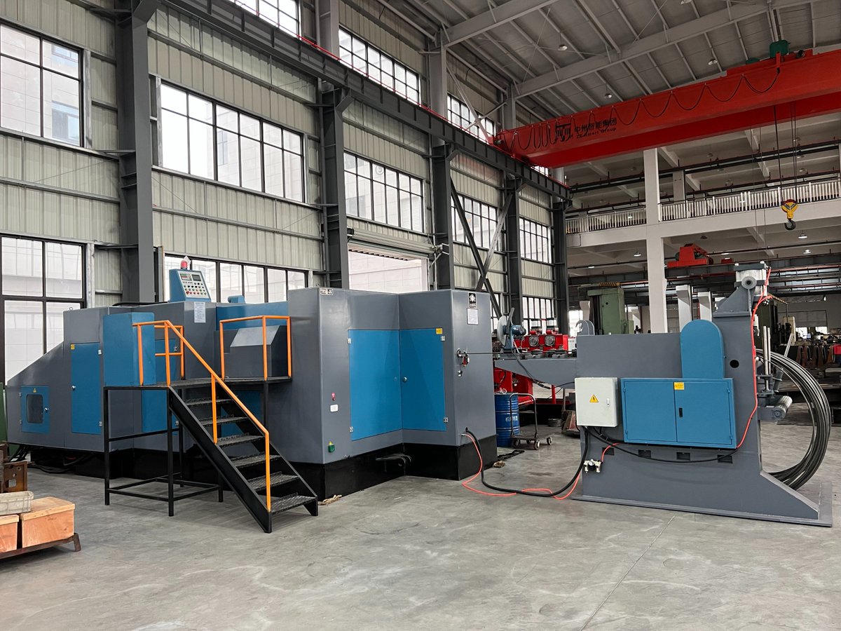 bolt_machine's tweet photo. M16x200mm Five Stations Bolt Former Machine

Max. Cut-off Diameter: 18mm
Max. Cut-off Length: 270mm
K.O.: 246mm
P.K.O.: 36mm https://t.co/04pnAohkag