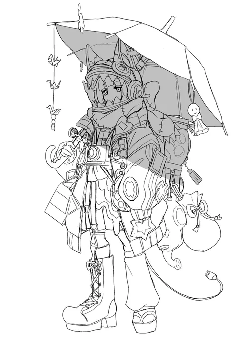 結局全身を描くという