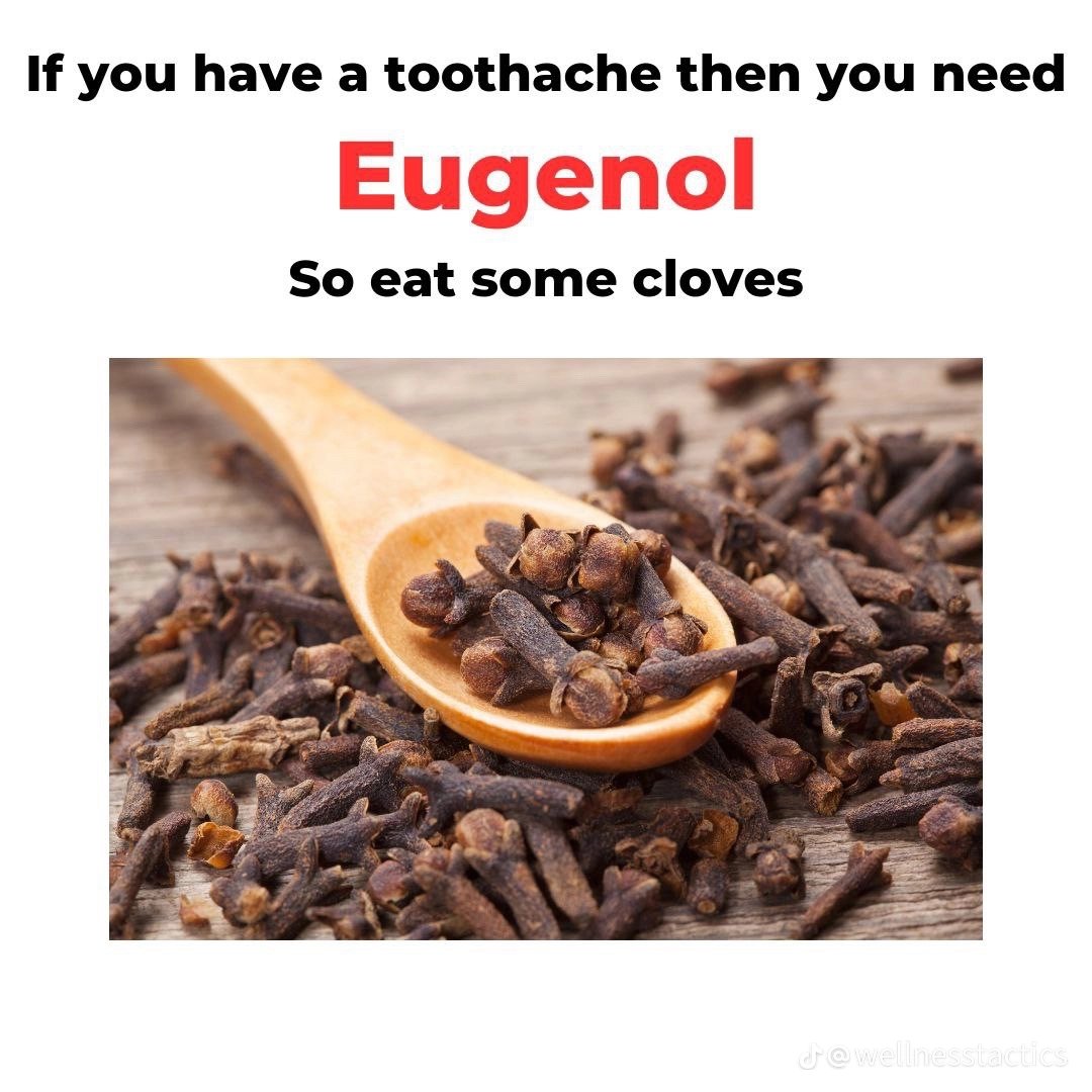 NATURAL REMEDIES FOR SOME COMMON AILMENTS.💯💯 Active 1. Toothache