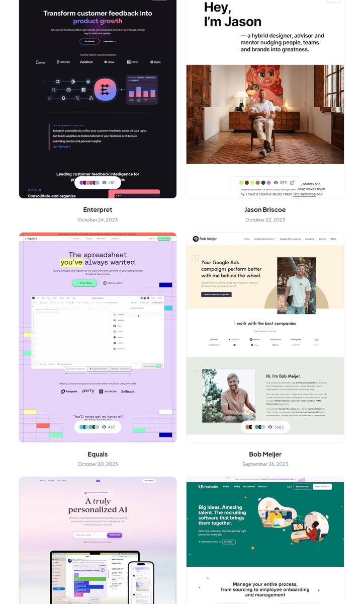 guillaume_rygn's tweet image. J ai decouvert un site qui regroupe les meilleurs landing page en terme de design/conversion ! 👀

Ça s&apos;appelle landingfolio.com ! C est genial pour trouver de l inspiration !