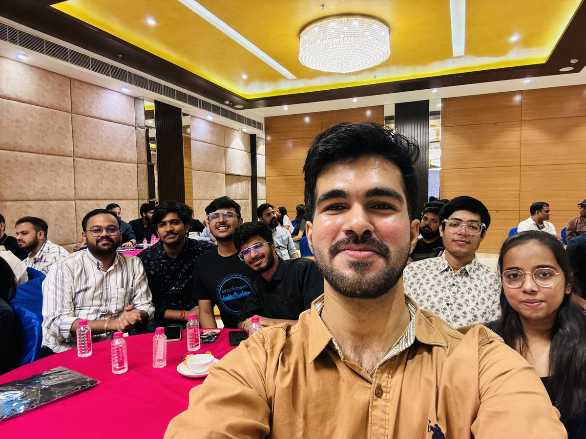 VarshneyShy's tweet photo. Attending Jaipur Montreal Mule Meetup 
#JaipurMontrealMuleMeetup #MuleSoftMeetups
@JaipurMulesoft @yogeshsfdc @ismeet6kaur @gauravkheterpal @shubhamc1996 @MuleDev @MulesoftCommunity https://t.co/mWfqxRZZAX