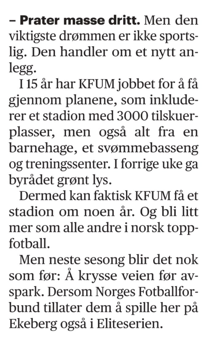 Blegeberg's tweet image. Verdier 2023 @johsinho Lykke til i dag 🟥🔵⚽️ @KFUMOslo vs @sogndalfotball #Kåffa