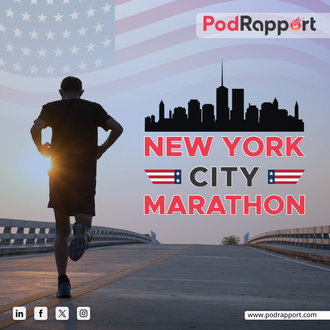 New York City Marathon is here!

Get ready for an amazing race through the city. Whether you're running or cheering, it's a day of excitement and unity. Let's celebrate!

#NYCMarathon #RunNYC #podcast #guest #podrapport #community #podcastcommunity #podcastguest #podcastdirectory