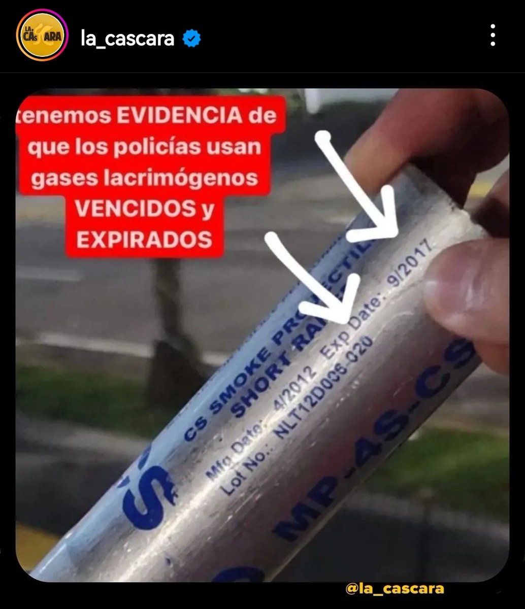 donderisja's tweet photo. El uso de material químico, en deterioro o degradación y referenciado en su  ficha técnica expone en peligro a quienes no tengan equipos de protección!
 Y Es una violación a las  normas de seguridad y protección civil y a la vida!
De ser cierto esto debe ser penalizado!!!!
#OPAQ https://t.co/zuZuusO02v