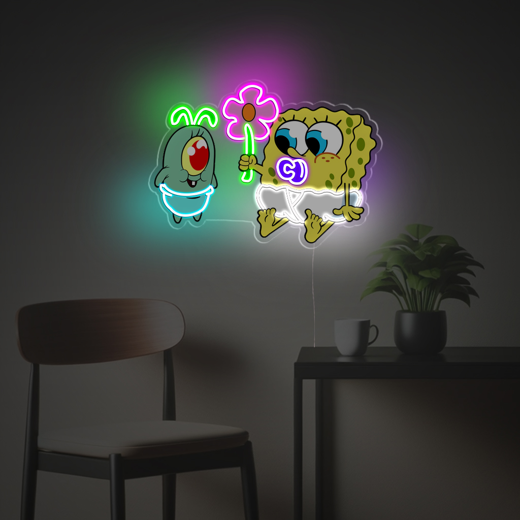 illusionsign's tweet image. ❤️Experience the future of signage with our UV print LED Neon Sign.    
😎Crafted for clarity, durability, and style.      
💡Link in bio to order.
#neonsigns #ledneonsigns #customneonlight #uvprinted #SpongeBobSquarePants #neonvibes #neonglow #homedecor #roomdecor