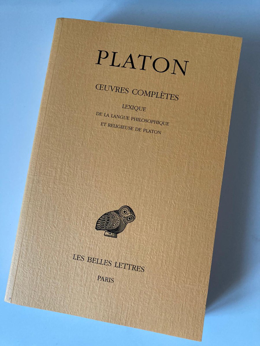 La voie des philosophes anciens (@laphiloantique) on Twitter photo Voilà un outil extraordinaire ! D'abord publié en deux tomes, ensuite réunis en un, ce lexique recense les occurrences des mots philosophiques en en indiquant les lieux textuels d'emploi.
En plus, de chaque terme on en énumère les plusieurs significations.
<a href="/BellesLettresEd/">Éditions Les Belles Lettres</a> Voilà un outil extraordinaire ! D'abord publié en deux tomes, ensuite réunis en un, ce lexique recense les occurrences des mots philosophiques en en indiquant les lieux textuels d'emploi.
En plus, de chaque terme on en énumère les plusieurs significations.
<a href="/BellesLettresEd/">Éditions Les Belles Lettres</a>