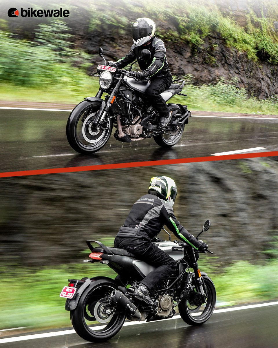 BikeWale's tweet photo. #Vitpilen250 is a stylish #caféracer made by #Husqvarna, and it uses the same engine as #KTMDuke250. It's equipped with a powerful 250cc engine. The bike has a cool design. Let’s check out the #imagegallery of the bike. Have you ridden the Vitpilen 250?

#BWPhotos https://t.co/KwdjtuyQ2d