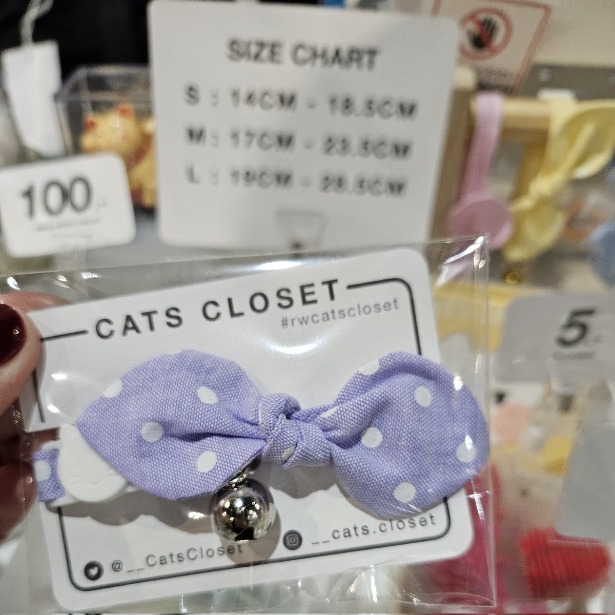 tinydreamstudio's tweet photo. มี #ปลอกคอแมว จากร้าน @__CatsCloset ด้วยน้า >< https://t.co/iiUJzsQTuT