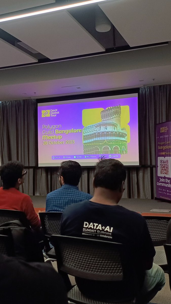 10_sayak's tweet photo. GM Folks! ☀️ Excited to be part of the @GuildPolygonBLR meet-up in Bangalore as a stop on my DevX Global tour! 🌐 Connecting with fellow devs, learning about Polygon, and exploring the vibrant tech scene. Let's make this meetup unforgettable! #DevXGlobalTour #GuildPolygonBLR 🚀👩‍💻 https://t.co/LTbPMvrt4K