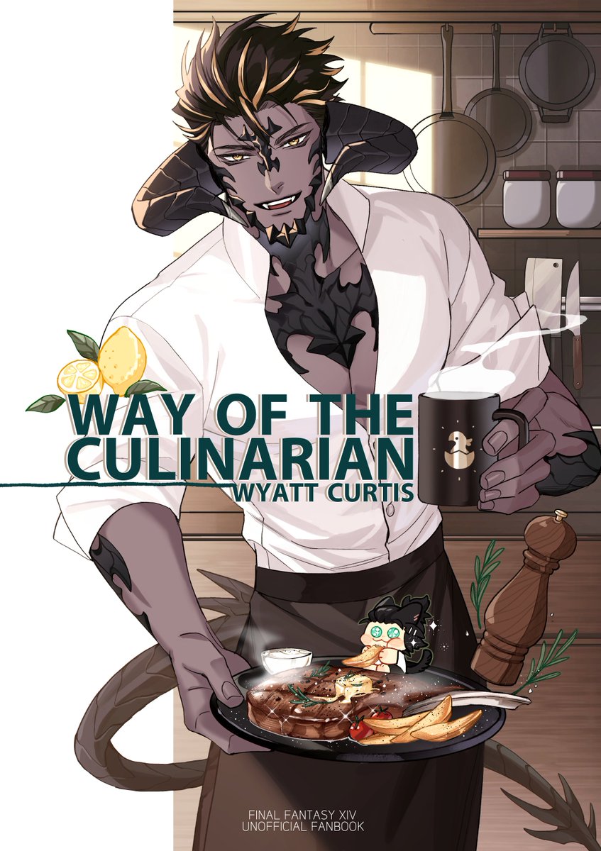 🌟RTs appreciated 🍳【Way of th Culinarain】🧂 FFXIV unofficail fanbook #CA8 #ComicAvenue8 @ A30 - Size: A5/30 pages - 150 THB 🍵 form พรีรับที่งาน : forms.gle/Fphj47FChTPCFi… 🍡 ตรวจสอบสถานะ : shorturl.asia/naC61 🔽 sample ในเทรดค่ะ